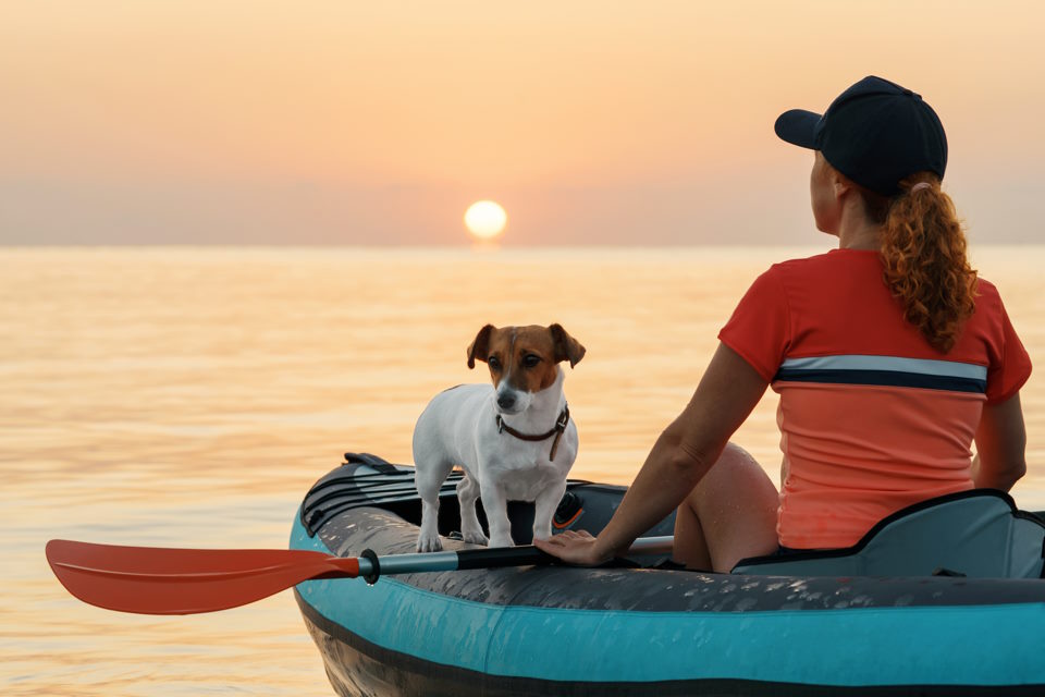 How to Kayak With a Dog