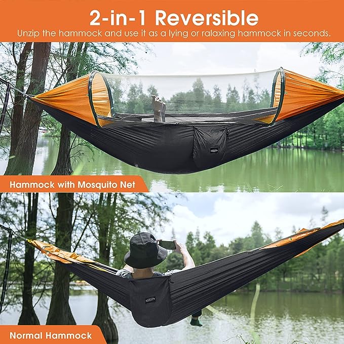 G4Free Camping Hammock with Mosquito Net Review
