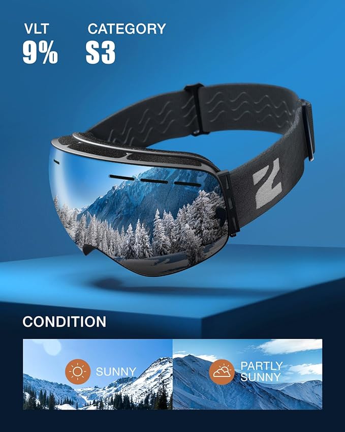 ZIONOR X Ski Goggles Review