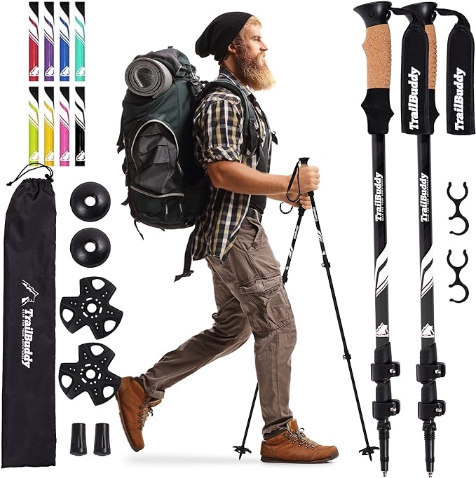 How to Walk With Trekking Poles