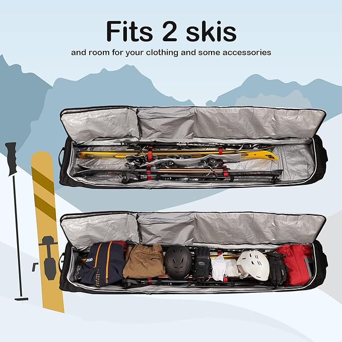 BeltGo Rolling Ski/Snowboard Bag Review
