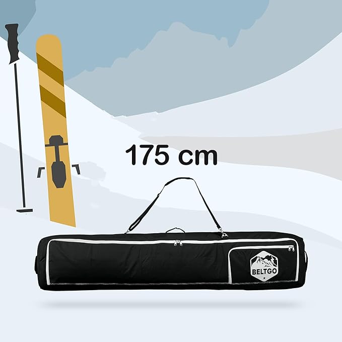 BeltGo Rolling Ski/Snowboard Bag Review